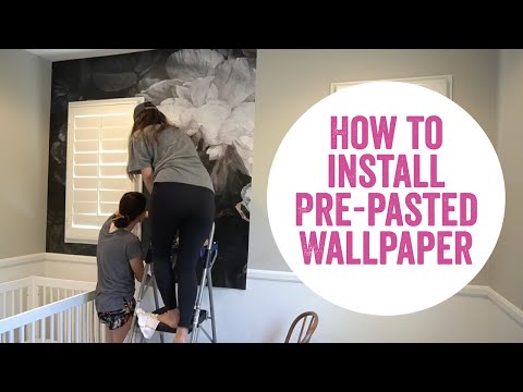 How to Apply Pre-pasted Wallpaper (for beginners)