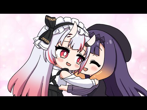 Ayame Mistakes Manager for Member【Hololive AnimatedClip/Eng sub】【Ayame/Ina'nis /Gura/アーニャ】