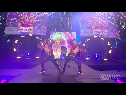 The Young Bucks Entrance as World Tag Team Champions: AEW Dynamite Fyter Fest 2022 (Week 1)