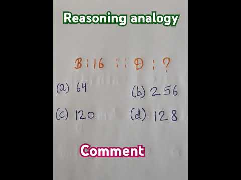 Reasoning analogy short tricks #trending #viralvideo #ytshorts_ #maths #shorts #most #ssc #comment