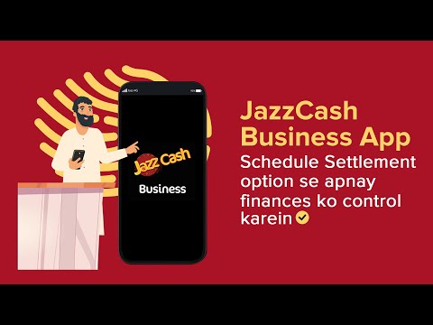 Schedule Settlement via JazzCash Business App