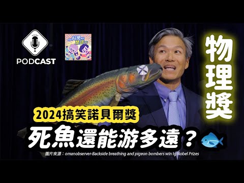 【Podcast】EP.193 2024 搞笑諾貝爾獎：死魚還能游多遠？🐟2024 搞笑諾貝爾獎大特集！😍每週雙更！😍