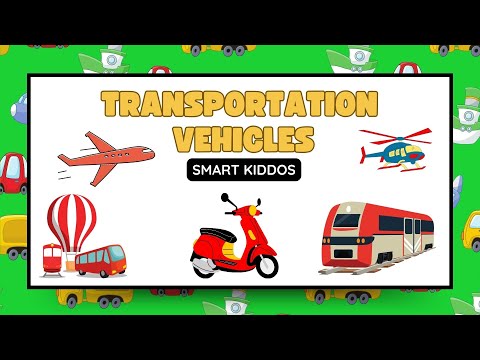 Fun Transportation Vehicles for Kids | Learning About Cars, Trucks, and More!