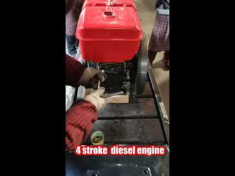 Single Cylinder Four Stroke Diesel Engine