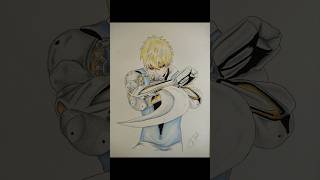 Drawing Genos ( One punch Man) #onepunchman #genos #genosedit #saitama #fanartanime #animes