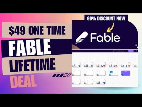 🔥❇️🔥Fable Lifetime Deal | Create Stunning Interactive Demos | $49 Lifetime Deal | 90% Now