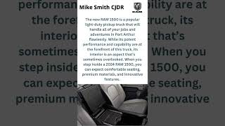 RAM 1500 Interior | Mike Smith Chrysler Jeep Dodge RAM #shorts