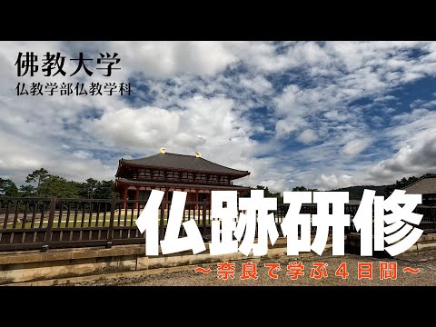 【仏教学科授業紹介】仏蹟研修2022 〜奈良で学ぶ４日間〜