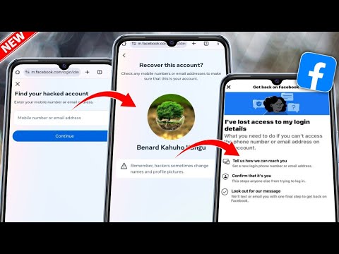 How to Recover Hacked Facebook Account Without Email and Phone Number 2024 | Facebook Recovery
