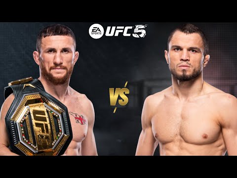 UFC 5 MERAB DVALISHVILI VS. UMAR NURMAGOMEDOV FOR THE UFC WORLD BANTAMWEIGHT CHAMPIONSHIP BELT!