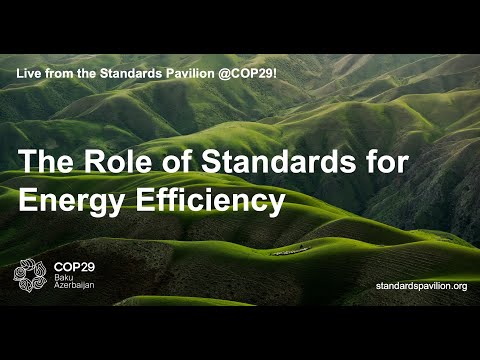 The Role of Standards for Energy Efficiency