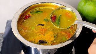 పచ్చి మామిడికాయతో కమ్మనైన రసం😋 Summer Special Recipe👍 Raw Mango Rasam👌 Mamidikaya Charu In Telugu