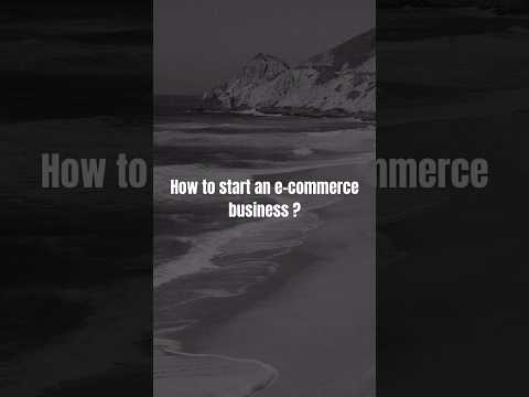 Some of the most important points to keep in mind about starting your E commerce Business. #seo