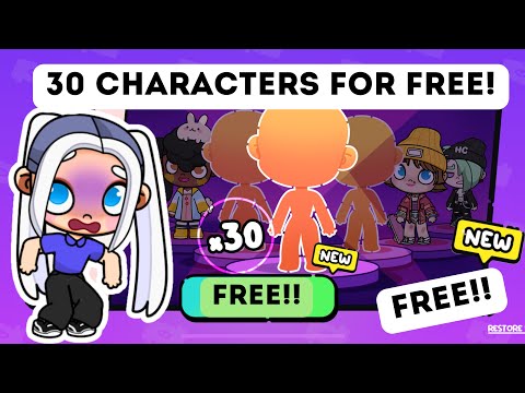 30 CHARACTERS FOR FREE!! ✅ I WILL TEACH YOU THIS 💅🌎