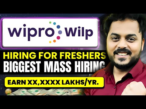 FINALLY Wipro Hiring for Freshers: 2024 & 2025💪 | Biggest Mass Hiring | Apply Now🔥