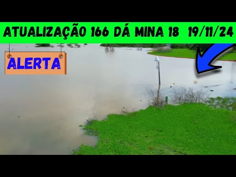 Atualização 166 da mina 18 da BRASKEM no Mutange | Maceió Alagoas | Brasil visto de cima em 4K