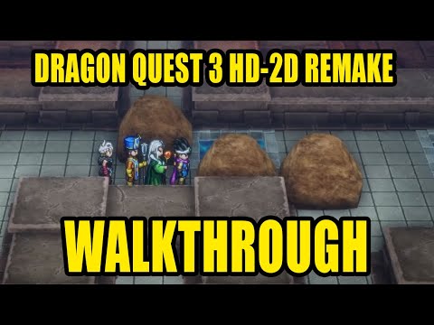 Dragon Quest 3 HD-2D Remake: Castle Edina Basement Puzzle Walkthrough