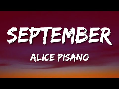 Alice Pisano - September (Lyrics)