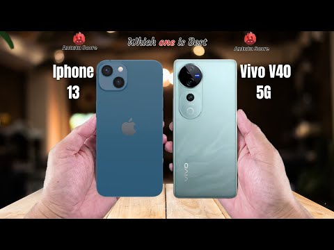 Iphone 13 vs Vivo V40  Full comparison ⚡Which one is Best