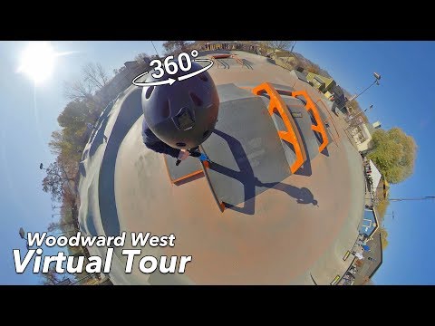 WOODWARD WEST SKATEPARKS TOUR! INSTA 360 VR