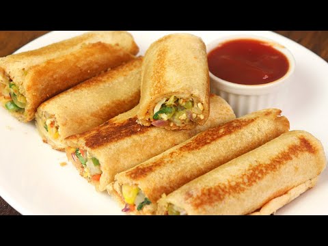 Bread Rolls| పిల్లలకి ఇలా బ్రెడ్ రోల్స్ చేసివ్వండి ఇష్టంగా తినేస్తారు|Instant Breakfast/Snack recipe