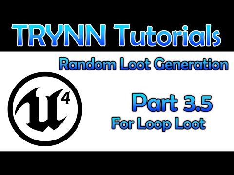 Random Loot Gen Tutorial Part 3.5 "For Loop Loot"