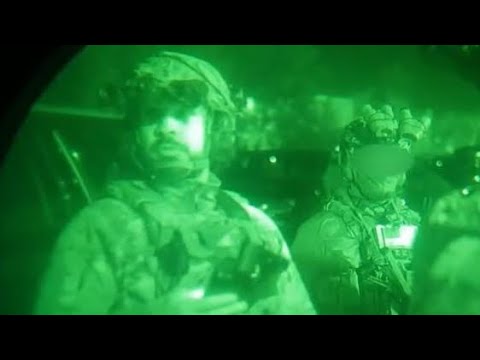 Footage of CAG/Delta Force & Kurdistan SF conducting a direct action in Iraq in January 2024.