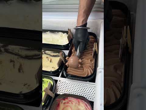 Tasty Ice Cream scoop #gelato #dessertlovers #chocolate #tiktokfood #youtubeshortsvideo #uk #eton