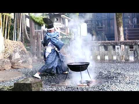 令和五年2月15日諏訪神社　湯立神事　動画②