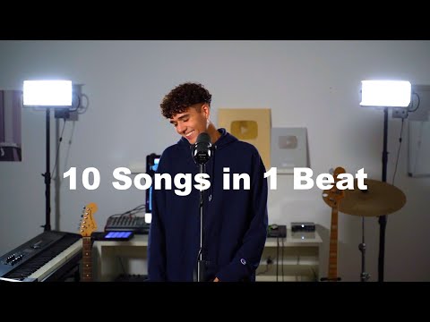 10 Songs in 1 Beat (Die With A Smile Mashup)