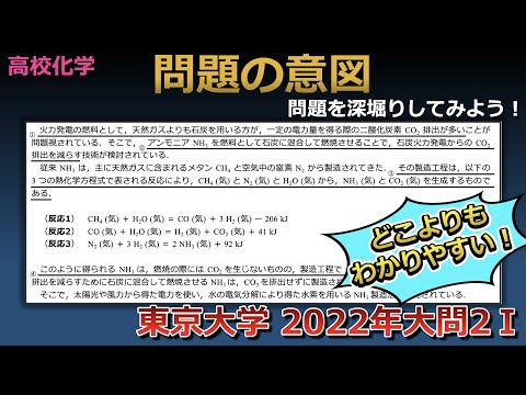 【京大院卒が独自解説】意図を考えながら問題を解いてる？（東京大学2022年大問2Ⅰ）