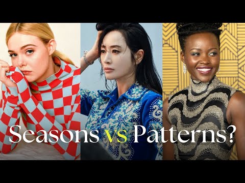 Patterns are related to Color Seasons? Tips for choosing Patterns & Jewelry