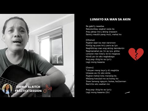 Lumayo Ka Man Sa Akin Cover (Practice Session Only) #opmhits #simplyalritch #rodelnavalsong #cover