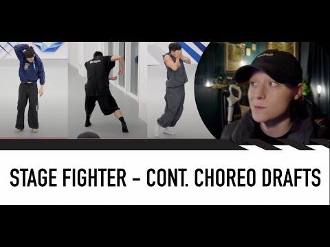 DANCE CHOREOGRAPHER REACTS - [STAGE FIGHTER/스테파] EP. 3 CONTEMPORARY CHOREO SOLO DRAFTS