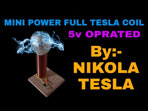 How To Make a Tesla Coil|| Without IC|| With Transistor|| By Technical Tushar.