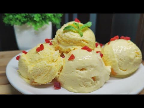 Mango Ice Cream 🍧 | Ice Cream Recipe | GC Kitchen