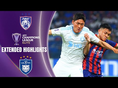 Johor Darul Ta'zim vs. Ulsan Hyundai: Extended Highlights | AFC Champions League Elite | CBS Sports