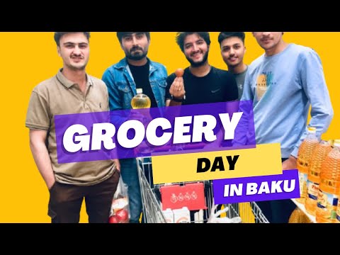 Adventures in Baku: Grocery Shopping & City Exploring!