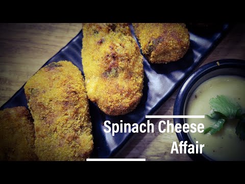 Spinach Cheese Affair| Quick Recipe | Spinach Cheese rolls