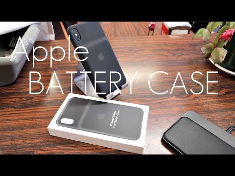 Apple  OFFICIAL Smart Battery Case - iPhone XS / MAX - Hands on Review...MINES BROKEN!