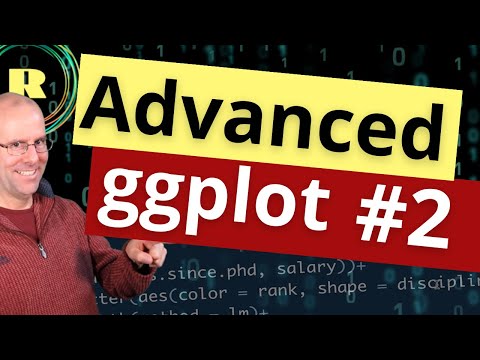 Advanced ggplot #2 - create beautiful plots and graphs using R programming.