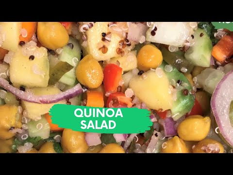 Quinoa salad / Best Quinoa salad recipe ever / Healthy eating recipes / Namaste from Yash UK