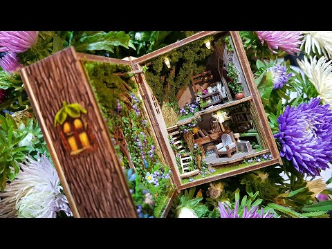 DIY miniature dollhouse kit Forest Wonderland fantasy cube series