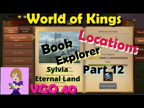 World of Kings Book and Explorer Locations Part 12