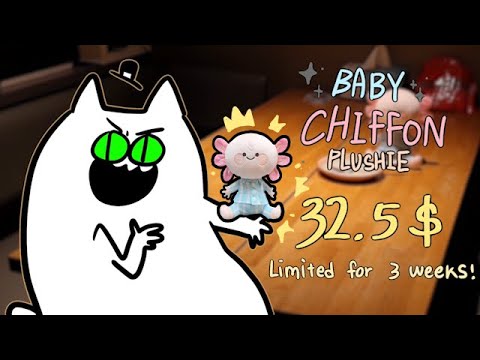 !!! BABY CHIFFON PLUSHIE SALES SPECIAL ANNOUNCEMENT !!!