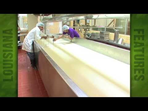 Making cheese at LSU Dairy Store (2006)