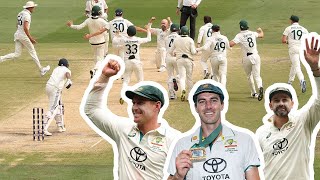 Behind the scenes for Australia's epic day five win at the 'G | Australia v India 2024-25