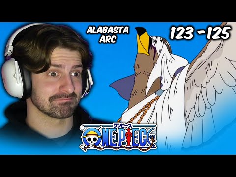 Alabasta's Guardian!  ONE PIECE REACTION - Episodes 123-125 Alabasta Arc