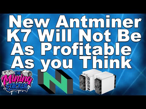 Pre-Ordered The New Nervos Network Miner Antminer K7 ? Crypto Mining CKB May Not Be Very Profitable