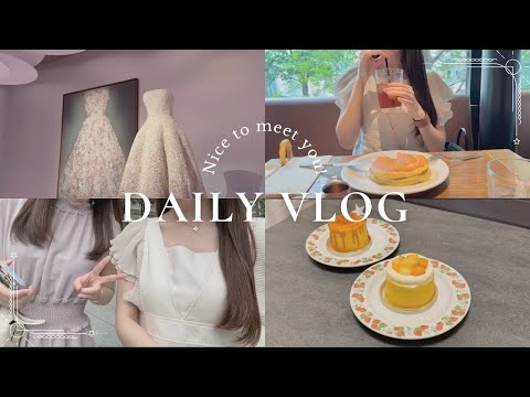 [Vlog] Long-awaited vlog debut 💫 Greetings for the first post | Holiday 🐰 Miss Dior exhibition 💄